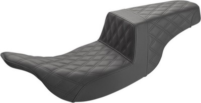 Saddlemen Step-Up LS Seat Black #284324 Harley Davidson Electra Glide/Road Glide