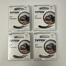 Lot of 4: Tiffen UV Filter Camera Lens Protector 58mm Glass Canon New in Box