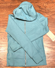 NEW Lululemon Scuba Full-Zip Hoodie Washed Blue 2025 Release Size 8