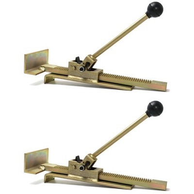 Hardwood Flooring Tool with Ratchet Mechanism