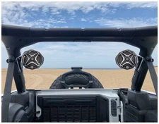 SSV WORKS 6.5" Swivel Roll Bar Speakers+Pods For 2017-Up Jeep Wrangler JL 4 Door