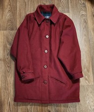 Vintage WOOLRICH Woman Blanket Lined Coat Made in the USA Size-M