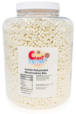 Vanilla Mini Dehydrated Marshmallows in Jar - Mini Marshmallow Bits for Hot Coco
