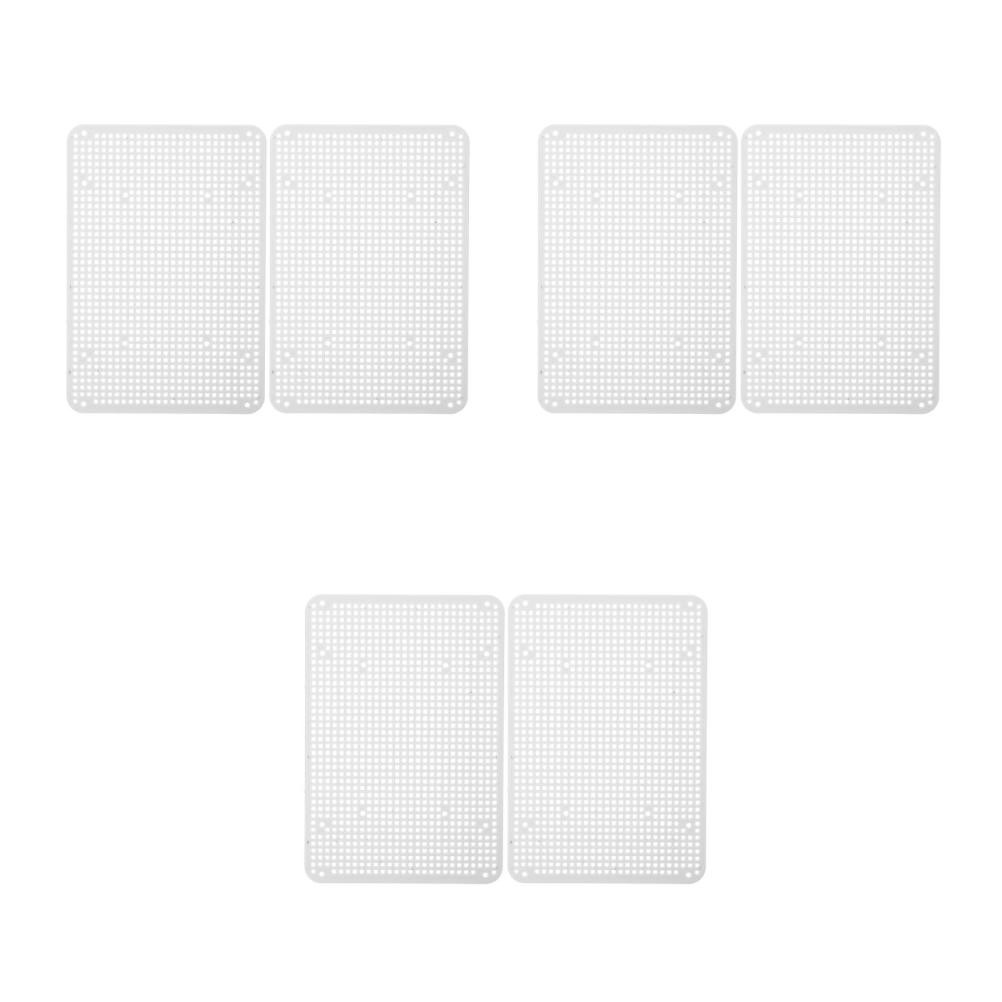 6 PCS Mounting Plate for Junction Box Enclosure Back, 8.3 X 5.9 in