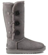 UGG® AUSTRALIA BAILEY BUTTON TRIPPLET TALL BOOTS UK 8.5 EUR 41 USA 10 RRP £220