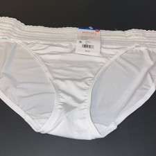 WARNERS WHITE BIKINI PANTIES /X-LARGE/ 8