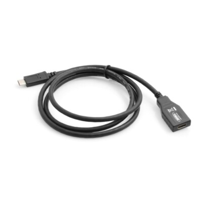 USB 3.1 Type C (female) zu USB 3.1 Type C (male) Adapter Kabel Verlängerung 1m