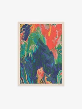 Matt DesLauriers Signed, Dated, Framed Silkscreen "Sierra" Print BN and UnOpened