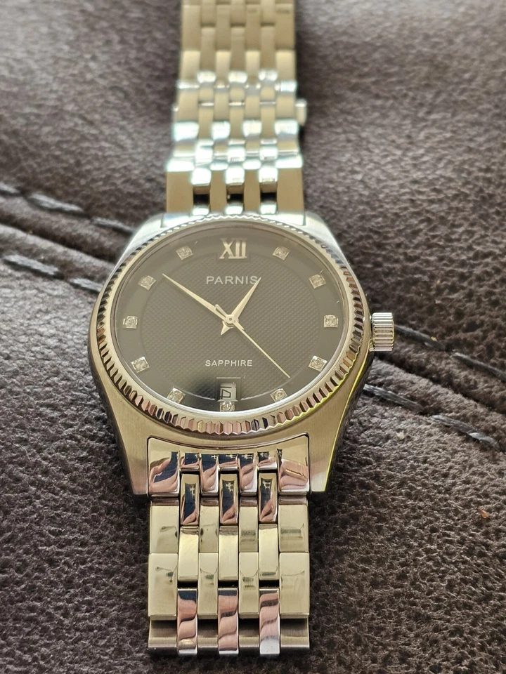 Reloj de cuarzo Parnis zafiro Foto 2 de 4