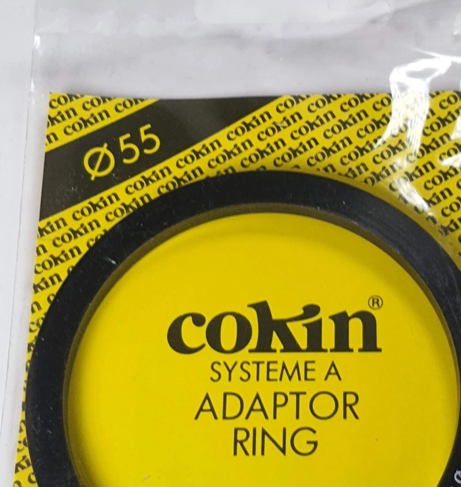 Genuine Cokin A Series 55mm Adapter Ring A455 France Made Thread to A System - Image 2 of 4