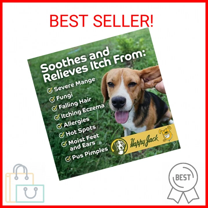 HAPPY JACK Mange Medicine & Treatment for Dogs & Horses - Brings Soothing Itch R - Image 2 of 2
