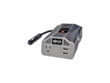Tripp Lite 200W Car Power Inverter with Outlet  2 USB Charging Ports, Ultra-Com