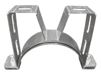 TTC Abgas Wandhalter 50 mm Wandabstand DN 80/125