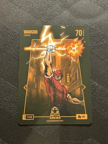 2024 Bo Jackson Battle Arena - Mike Trout WARGOD Fire (T-12/50) Starter