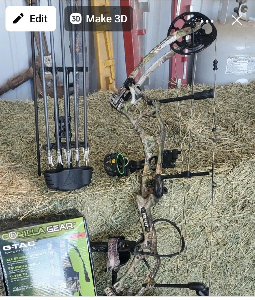 Bear Threat Compound Bow & Accessories  - Image 2 of 4