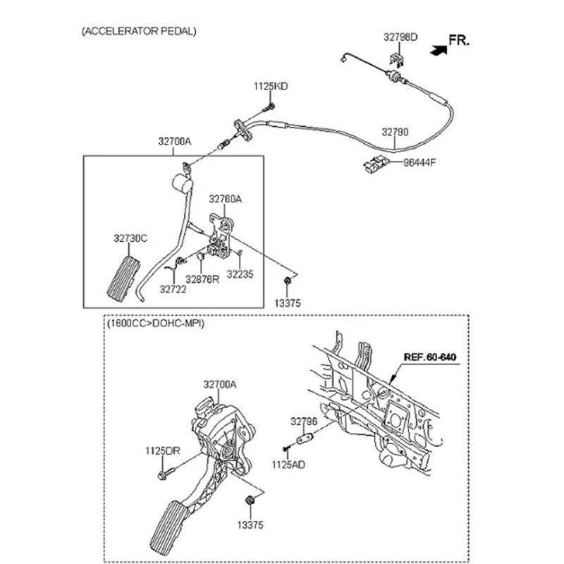 5Pcs Brake Light Switch Buffer Cushion Rubber For Hyundai Elantra 32876-36000 Foto 4 de 4