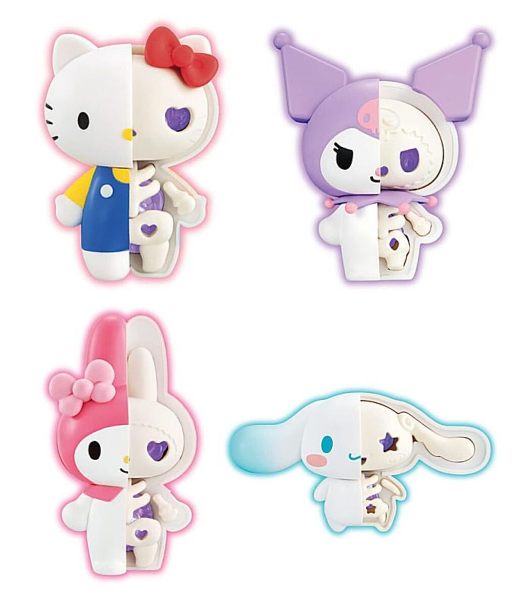 Sanrio Kaitai Fantasy Figures - Hello Kitty & My Melody - 4 Pack [Toys,  Ages 5+] 