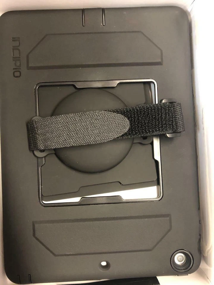 ipad air 1 incipio capture with rotating rugged black case with protector kit - Image 2 of 4