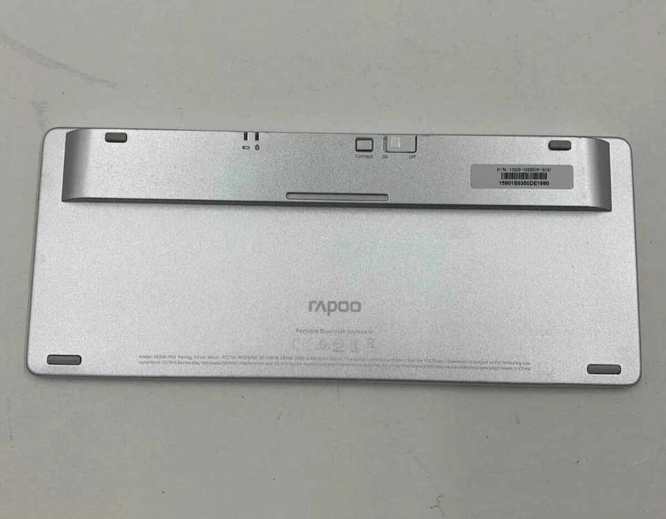 rapoo Portable Bluetooth Keyboard E6350 Pro - Bild 2 von 2