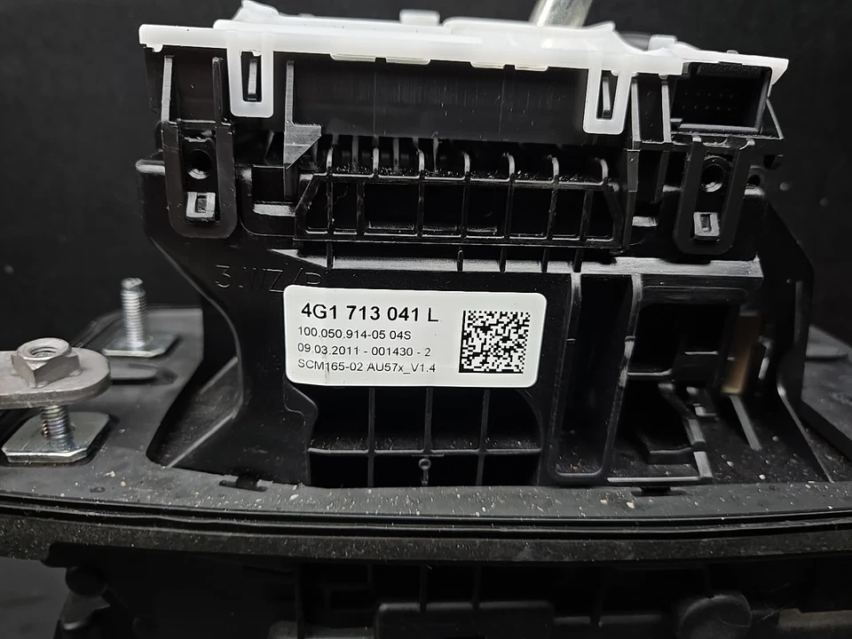 Conjunto de palanca de cambios de transmisión Audi A6 Quattro 12-15 negro 4G1713041L OEM Foto 3 de 4