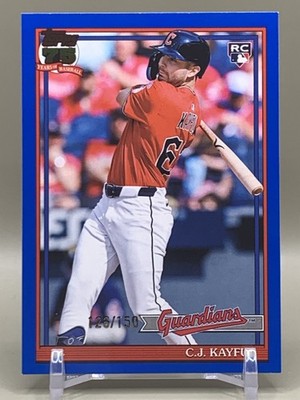 2026 Topps C.J. Kayfus RC 1991 Topps 35th Anniversary Blue /150 -  Cleveland