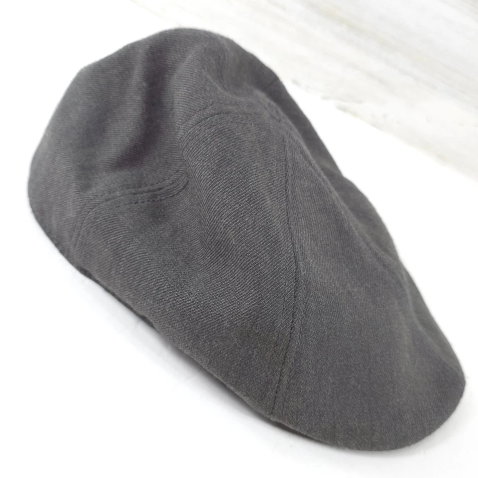 GOORIN BROTHERS GRIS GORRA DE NEWSBOY ESTILO SOMBRERO HOMBRE TALLA GRANDE FORRADO DE LANA ACRÍLICA... Foto 2 de 4