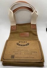 INNO Stage NEW Waxed Canvas Khaki Heavy-Duty Firewood Log Carrier