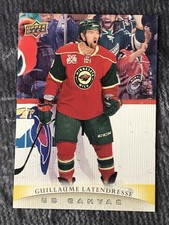 2011-12 Upper Deck #C44 Guillaume Latendresse UD Canvas Minnesota Wild