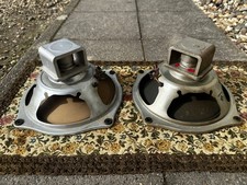 2 x 8" vintage Telefunken audiophile full range speaker  AlNiCo magnets 1955
