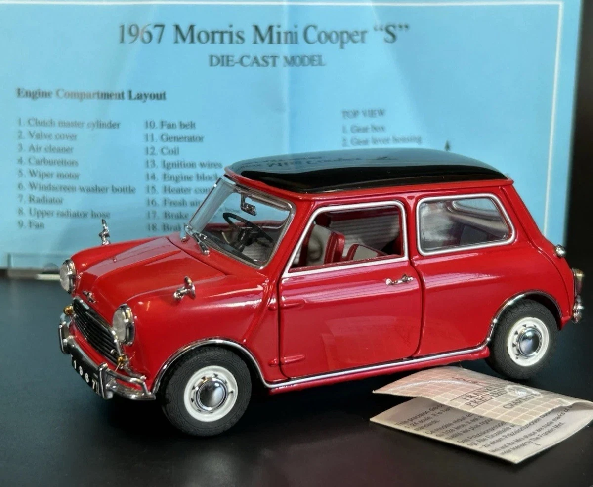 絶版・超希少・ミニカー　ミニクーパー ＊フランクリン・ミント 1/24 1967 Franklin Mint Mini Cooper Diecast Cars, Trucks & Vans for sale | eBay