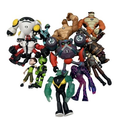 Ben 10 Action Figures Mixed Lot Of 12 Characters Assorted Styles
