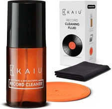 Vinyl Record Cleaning Kit 3-in-1 Anti-Static Fluid Silicone Label Protector Micr