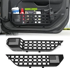 Upgrade Your Jeep with a Front Door Organizer - Easy Install & Compartmentalized