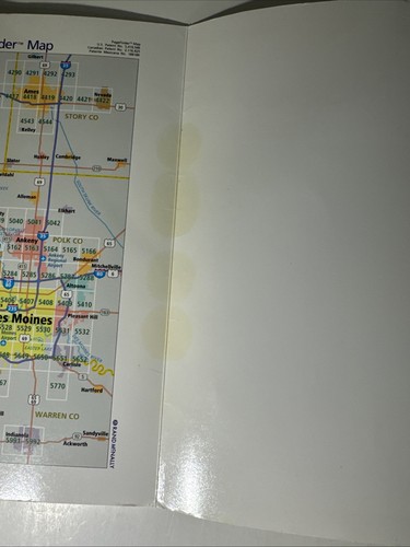 Des Moines Iowa Street Guide 2007 Rand McNally Atlas Ankeny Waukee Boone IA Map - Picture 4 of 19