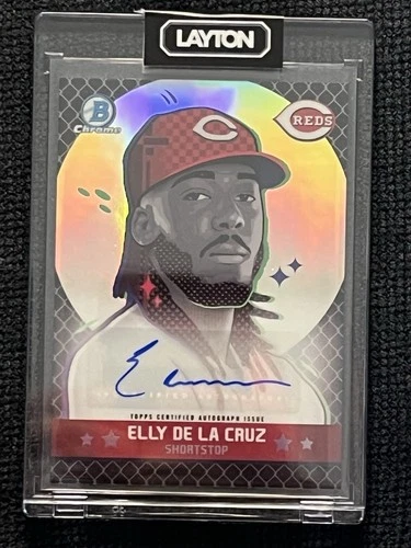 2025 Bowman Chrome Elly De La Cruz Bowman Ascensions auto /25 Reds
