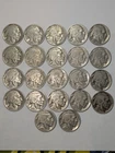 Lot of 22 Buffalo Nickels - Readable Dates