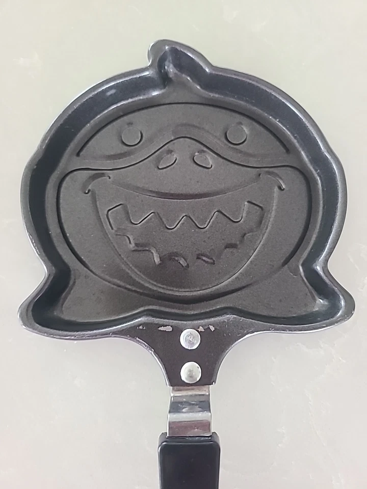 Panela antiaderente forma de bolo panqueca tubarão, mini panqueca  - Imagem 2 de 4