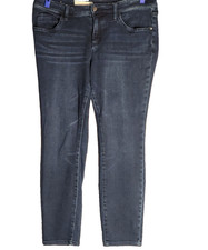 Pilcro  Letterpress Women  s High Rise Denim Legging Jeans Sz 32 36x27.5