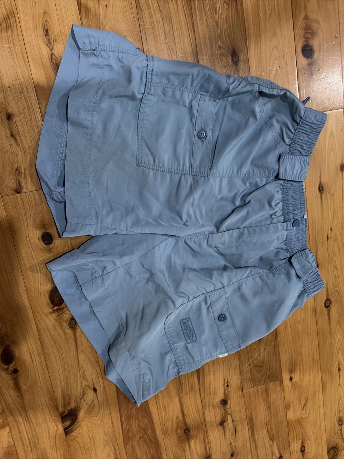 AFTCO Blue Nylon Outdoor Fishing Shorts Mens 34 X 7.5”
Opens in a new window or tab