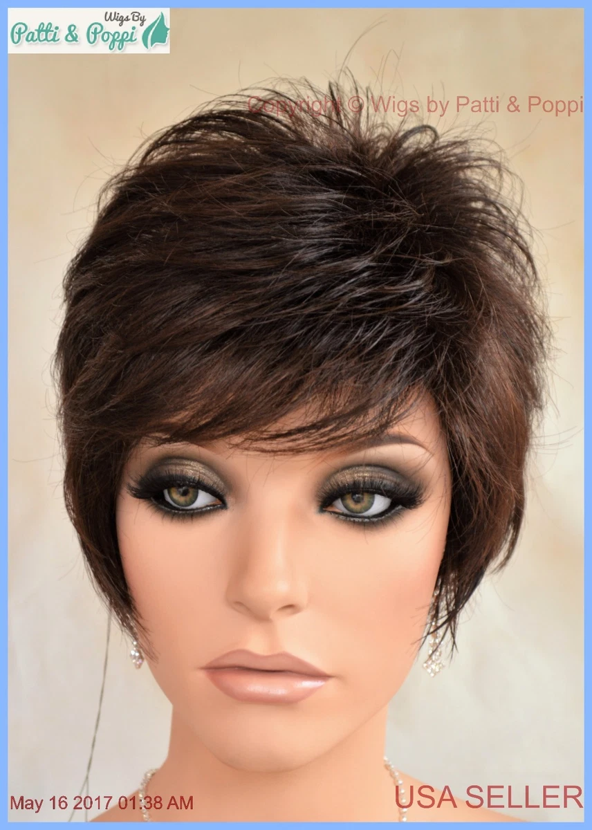 Short hair top wigs 2017