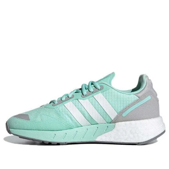 Adidas ZX 1K Boost Bold Logo Graphic - Clear Mint W for sale | eBay