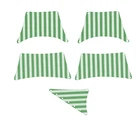 Substitut. Sails Set for Ship 6285, Black Sea Barracuda, Green White, two sided