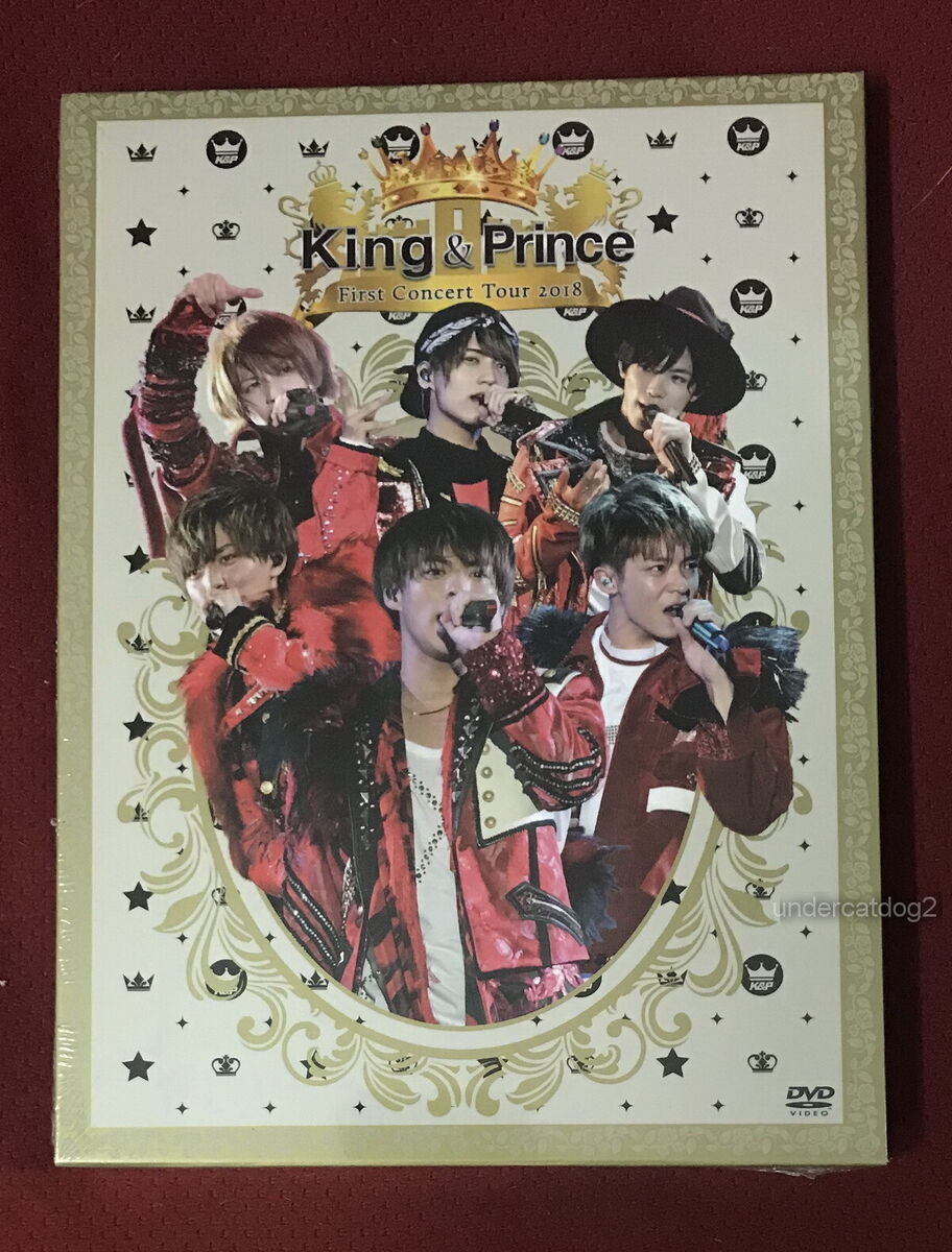 King & Prince First Concert Tour 2018 Taiwan Ltd 2-DVD+32P