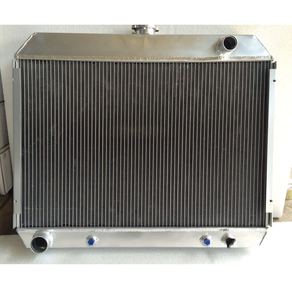 375 Aluminum Radiator For Dodge Challenger Coronet 1970-74 3Row AT big block 26" - Image 4 of 4