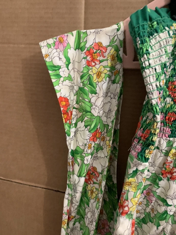 Maxi Vestido Real Vintage Años 70 NEIMAN MARCUS M/L Foto 3 de 4