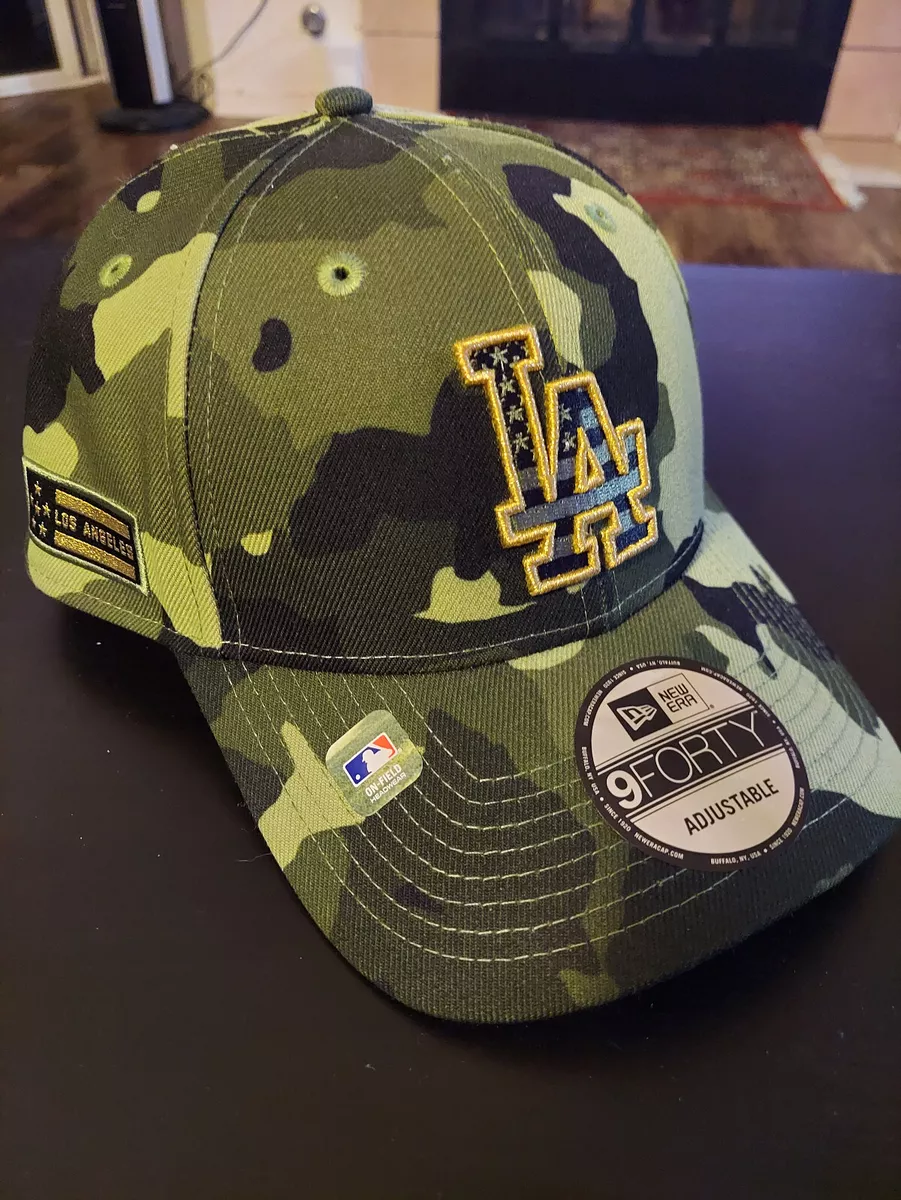 New Era Dodgers 9FORTY Camo Snapback Hat
