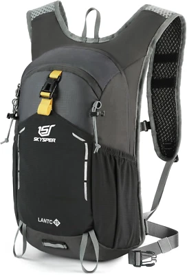 SKYSPER Wanderrucksack 15L Rucksack Klein Tagesrucksack Trekkingrucksack Travel Daypack