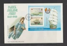 GB Isle of Man 1988 Manx Sailing Ships M/S FDC per scan