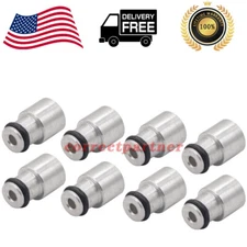 8x LS3 LS7 LS9 L76 Shorty Fuel Injector Adapter Spacer to A LS1 LS2 Manifold USA