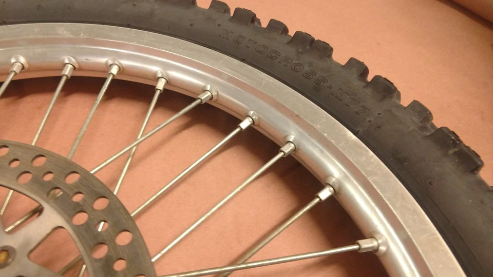 98-02 Yamaha WR400F WR426F Front Wheel Rim Hub Assy. - Image 4 of 4